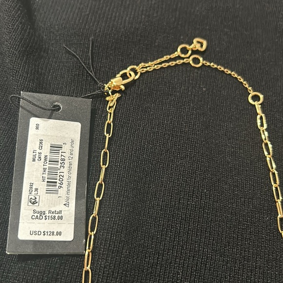 Kate Spade Lipstick, high heels and a bag Pendant Necklace - Picture 9 of 9